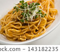 Tomato spaghetti, home cooking, wife's cooking, home-style cooking, our family's taste, lovingly prepared meal, dinner, supper, family dinner table 143182235