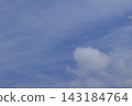 藍天白雲飄浮 143184764