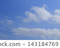 藍天白雲飄浮 143184769