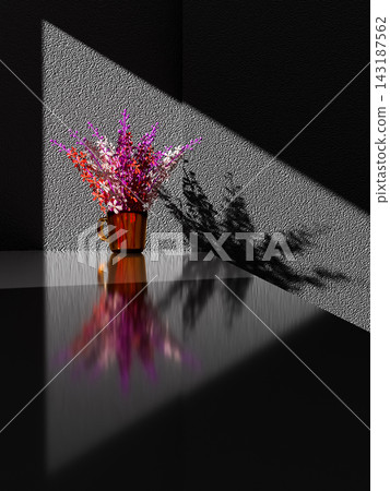 A flower in a mug A flower in a mug 143187562