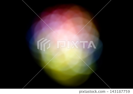 黑色背景上的彩色圖案 黑色背景上的彩色圖案 143187759