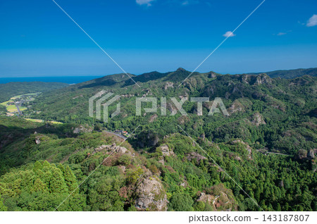 從中山仙峽高城眺望的景色 從中山仙峽高城眺望的景色 143187807