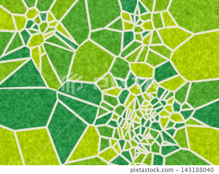 Light green and dark green polygonal terrazzo mosaic background Light green and dark green polygonal terrazzo mosaic background 143188040
