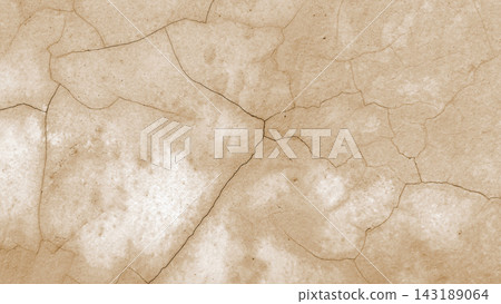 Detailed Abstract Cracked Wall Texture Background 143189064