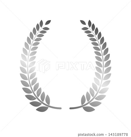 A simple illustration of a laurel wreath A simple illustration of a laurel wreath 143189778