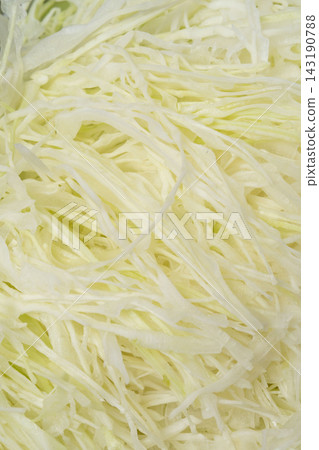 新鮮的捲心菜絲 新鮮的捲心菜絲 143190788