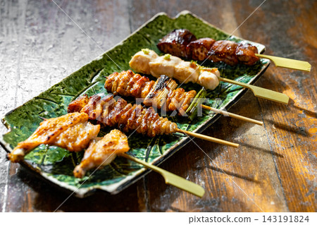 Assorted yakitori 143191824