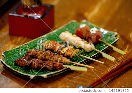 Assorted yakitori 143191825
