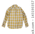 Men's shirt on a white background. 143193357