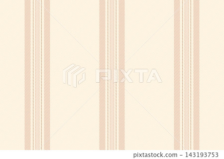Haterial stripe vertical textile, hobby texture vector background. Made seamless fabric lines pattern in old lace and antique white colors. Haterial stripe vertical textile, hobby texture vector background. Made seamless fabric lines pattern in old lace and antique white colors. 143193753