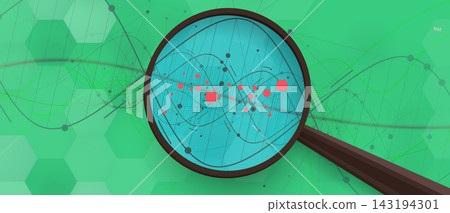 Scientists and genetic dna design, technology and science background Scientists and genetic dna design, technology and science background 143194301