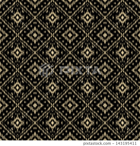 Hand-drawn Seamless Dark Bronze Tile Pattern for Royal Upholstery Fabric Wallpaper Decor Hand-drawn Seamless Dark Bronze Tile Pattern for Royal Upholstery Fabric Wallpaper Decor 143195411