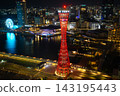 The streets of Kobe in the night 143195443