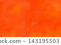 水彩風格鮮豔的紅橙色復古紋理背景 143195503