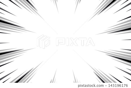 Radial lines background for comic book. Manga speed frame, superhero action Radial lines background for comic book. Manga speed frame, superhero action 143196176