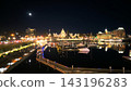 Victoria Inner Harbour Night View in British Columbia Canada 143196283