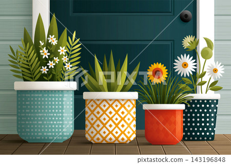of premium outdoor landscape planters with rugged texture, thick rims and clean contemporary styling of premium outdoor landscape planters with rugged texture, thick rims and clean contemporary styling 143196848