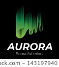 Aurora logo design illustrations 143197940
