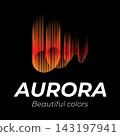 Aurora logo design illustrations 143197941