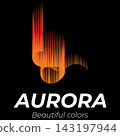 Aurora logo design illustrations 143197944