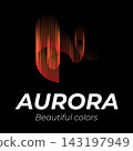Aurora logo design illustrations 143197949