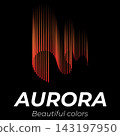Aurora logo design illustrations 143197950