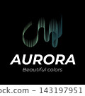 Aurora logo design illustrations 143197951