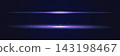 Blue and purple linear flare/light vector effect set. 143198467