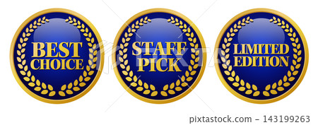 BEST CHOICE・STAFF PICK・LIMITED EDITION Medal Set BEST CHOICE・STAFF PICK・LIMITED EDITION Medal Set 143199263