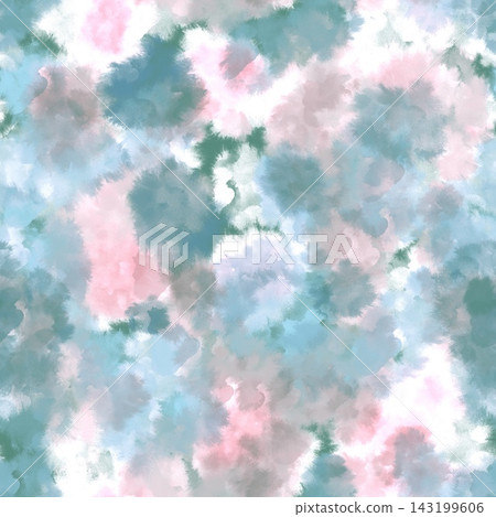 Hand-drawn Seamless Soft Pink Watercolor Pattern for Cute Nursery Fabric Wallpaper Packaging 143199606