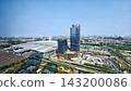 Commercial background of the urban skyline of Guangzhou South Railway Station in China 143200086
