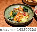 Pan fried Salmon Stewed Rice 143200128