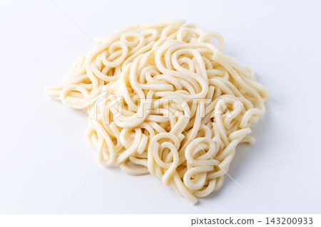 Boiled udon noodles Boiled udon noodles 143200933