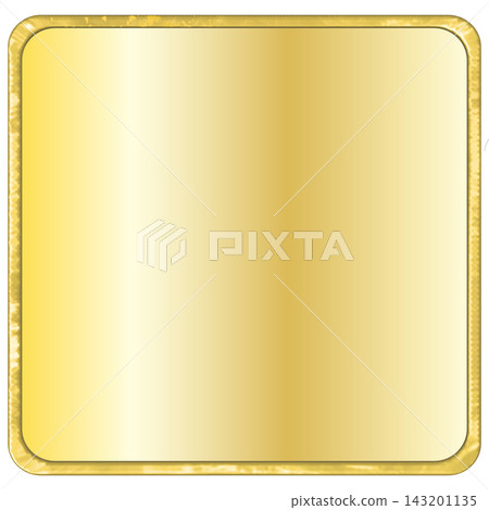 Glossy gold decorative frame and gold gradient background Glossy gold decorative frame and gold gradient background 143201135