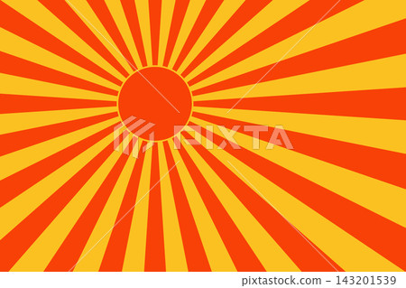 advertisement backdrop: flame orange sunburst pattern against warm yellow background advertisement backdrop: flame orange sunburst pattern against warm yellow background 143201539