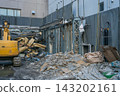 Waste from heavy machinery and demolition sites 143202161
