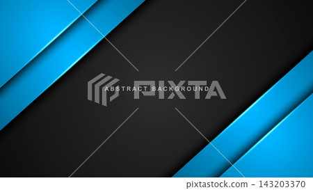 Elegant abstract background. Realistic luxury paper cut style 3D modern concept. 143203370