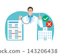 Health checkup and doctor 143206438