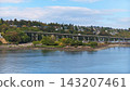 Scenic Seattle Waterfront and Marina in Washington 143207461