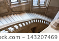 Historic Library Staircase at University of Washington in Seattle USA 143207469