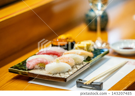 Delicious sushi Delicious sushi 143207485