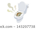 Toilet, poop, dirty 143207738