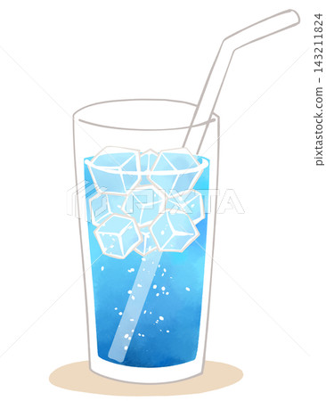 蘇打水的插圖 蘇打水的插圖 143211824