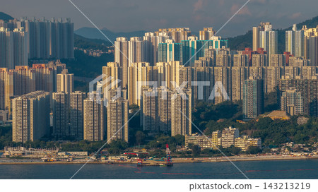 Hong Kong Sept 5 2026 Quarry Bay skyscrapers and residential towers Hong Kong Sept 5 2026 Quarry Bay skyscrapers and residential towers 143213219