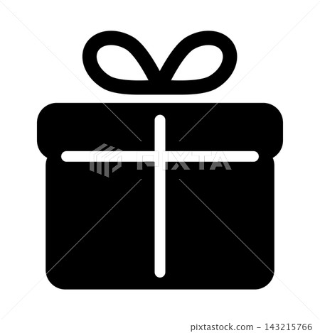 Vector gift, present icon 143215766