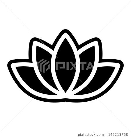 Vector lotus illustration Vector lotus illustration 143215768