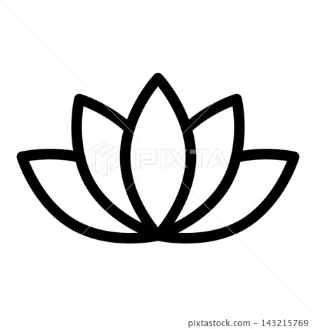 Vector lotus illustration Vector lotus illustration 143215769