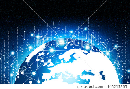 Global networking. Digital illustration Global networking. Digital illustration 143215865