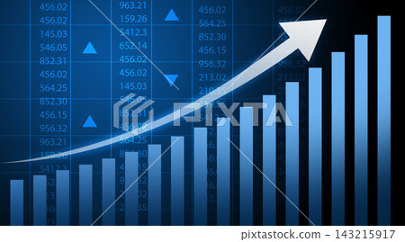 Financial stock market background Financial stock market background 143215917