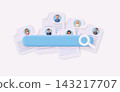 Resume Search and Candidate Recruitment with Search Bar and Applicant Profiles 143217707